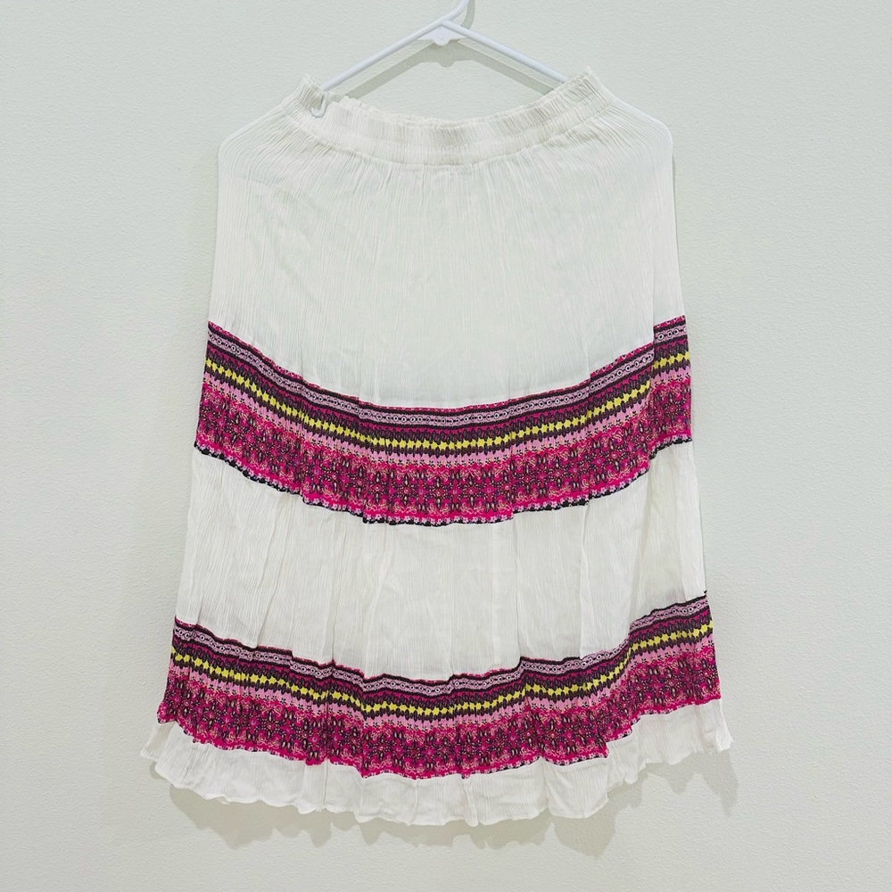 White/Pink Skirt